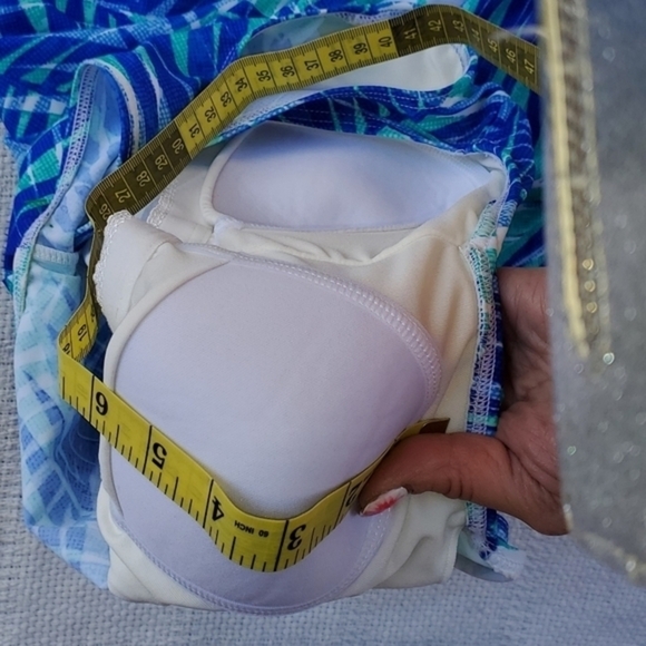 Gabar blue‎ palm One piece swimsuit 10 - Picture 7 of 10